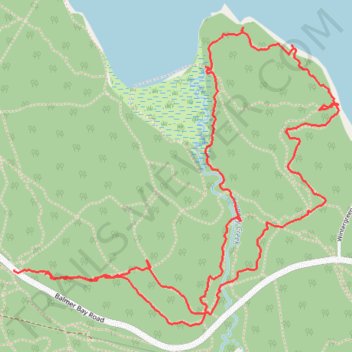 4 Season Trail: C Loop trail, distance, elevation, map, profile, GPS track