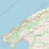 GR221 tramuntana trail, distance, elevation, map, profile, GPS track