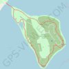 Graves Island Loop trail, distance, elevation, map, profile, GPS track