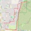 Bonneville Shoreline Trail trail, distance, elevation, map, profile, GPS track