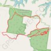 Clear Mountain Conservation Park trail, distance, elevation, map, profile, GPS track